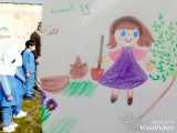 نقاشی بچه های دبستان والفجر دیزج خلیل