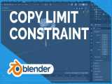 محدودیت حدود کپی -مبانی بلندر 31/43 | Copy Limit Constraint-Blender Fundamentals