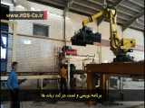 پالت چینی خط تولید آجر توسط ربات های صنعتی FANUC
