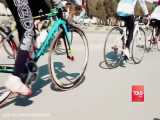 رقابت دوچرخه‌سواری زنان در افغانستان