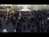 پلیس ارمنستان مانع از ورود معترضین به پارلمان در ایروان شد