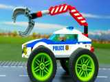 کارتون ماشین بازی : ماشین پلیس های غول پیکر !