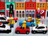 ماشین بازی جدید : مسابقه ماشین سواری مینیون ها در خیابان و پلیس در تعقیب آن ها