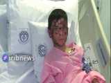 پسر 8 ساله شیرازی 4 کودک را از میان آتش نجات داد و خودش دچار سوختگی شد