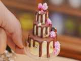 بهترین تزیین کیک شکلاتی های مینیاتوری | کیک های ریز | آشپزخانه کوچک
