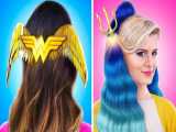 11 ایده مدل موی زیبا و ابرقهرمان!