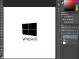 آموزش ساخت لوگوی ویندوز 8 در فتوشاپ 
