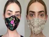 دوخت ماسک تزئینی برای عیدنوروز