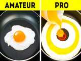 ترفندهای آشپزی با تخم مرغ/ایده های آشپزی متفاوت با تخم مرغ