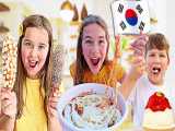 مدی و سیلا »» چالش 24 ساعت غذای کره ای