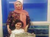 آخرین ویدیوی مرحومه آزاده نامداری؛ تبریک سال ۱۴۰۰ به همراه دخترش