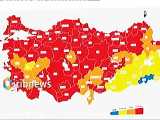 رکورد زنی کرونا در ترکیه با چهل هزار ابتلا در روز