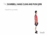 Dumbbell Hang Clean and Push Jerk