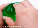 اسلایم سبز خیلییییییییییییییییییییییی کیوت