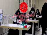 کارگاه ماسک دانشجویان جهادگر وخادمین شهدای هرمزگان
