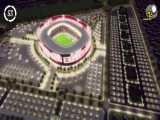 استادیوم فوق العاده زیبا وشگفت انگیز دیدنی درقطر/برای جام جهانی2022قطراست.