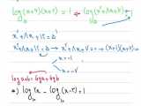 معادلات لگاریتمی 