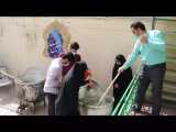 پخت و توزیع آش نذری در مرکز تربیتی و پرورش استعداد سلاله شعبه اصفهان