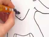 آموزش نقاشی با انگشتان دست