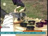 سالاد سبزیجات و ماهی کبابی - شیراز