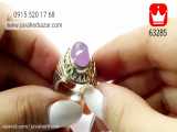 انگشتر نقره عقیق یمن مردانه دست ساز - کد 63285