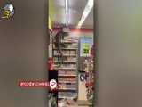 حمله مارمولک غول پیکر به یک فروشگاه