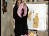 آموزش یقه آرشال جدا خیاطی با خانم عمرانی 