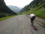 اسکیت برد سواری هیجان انگیز در سوئیس