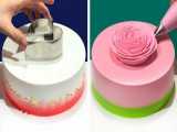 آموزش تزئین کیک / تزیین کیک جشن تولد / ایده های آموزشی