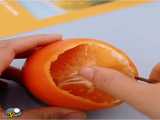 خلاقیت  خیلی باحال و خفن با نارنگی