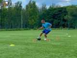 تمرین فوتبال برای تقویت دریبلینگ