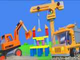 اسباب بازی ماشین های ساختمان سازی / اسباب بازی پسرانه / اسباب بازی جدید