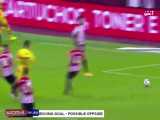 گل چهارم بارسلونا به اتلتیک بیلبائو توسط لیونل مسی