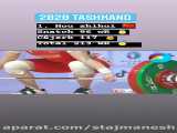 رکورد شکنی وزنه برداری قهرمانی اسیا در ازبکستان