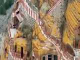  گردشگری مجازی  آژانس مسافرتی اعظم گشت پارسی دهکده باستانی کوه یونینگ چین