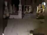 ویدیو ترسناک روح‌ در گورستان