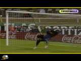 ضربه استثنایی رنه هیگوئیتا مقابل انگلیس سال 1995