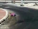 فیلم از جنازه یک زن کنار جاده