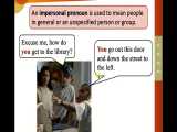 آموزش زبان انگلیسی: آموزش گرامر متوسطه Impersonal Pronouns 