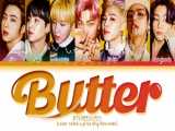 BTS Butter Lyrics لیریک اهنگ  کره  از بی تی اس ترجمـه ی فـارسی در کپشـن 1080p