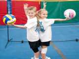 آموزش والیبال به کودکان|آموزش والیبال|ورزش والیبال( تمرین آبشار زدن )