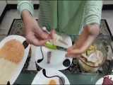 آموزش دلمه بال مرغ سوخاری توسط معلم آشپزی ( پروانه جوادی)خواهر جوادجوادی 
