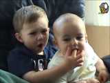 ویدیوی خنده داره دو کودک برادر که میلیونها بازدید جهانی داشته