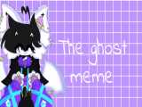 The ghost meme / furry cat / animation meme / furry oc