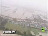تصاویر هوایی وقوع سیلاب مهیب در نیوزیلند