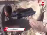 فیلم لحظات تاثیرگذار کشف پیکر مطهر شهید دفاع مقدس در عراق