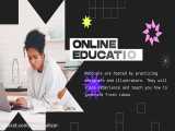 پروژه افترافکت تیزر تبلیغاتی آموزش آنلاین Online Education Promo