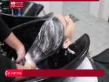 کراتینه کردن مو |صاف کردن مو |کراتینه برزیلی (ترمیم کننده مو با فیلر تراپی مو)