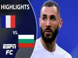 فرانسه 3-0 بلغارستان | خلاصه بازی | برد راحت در شب مصدومیت بنزما و بریس ژیرو