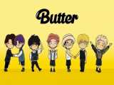 باتر بی تی اس ورژن انیمیشن - BTS Butter Animation